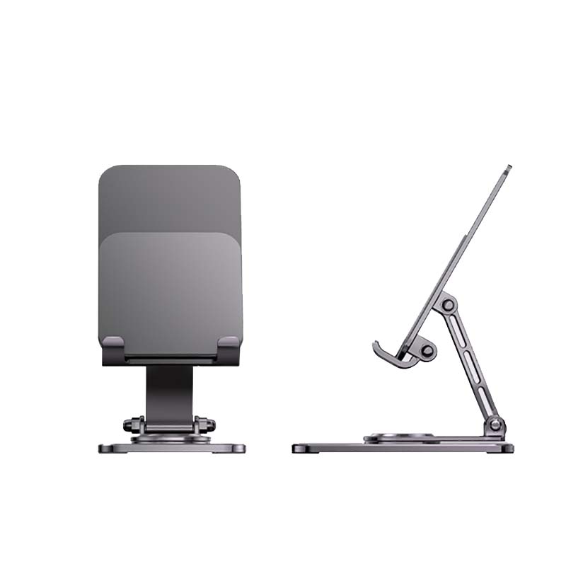 360 Rotating Portable Foldable Cell Phone Stand Desktop Adjustable Aluminum Mobile Phone Holder
