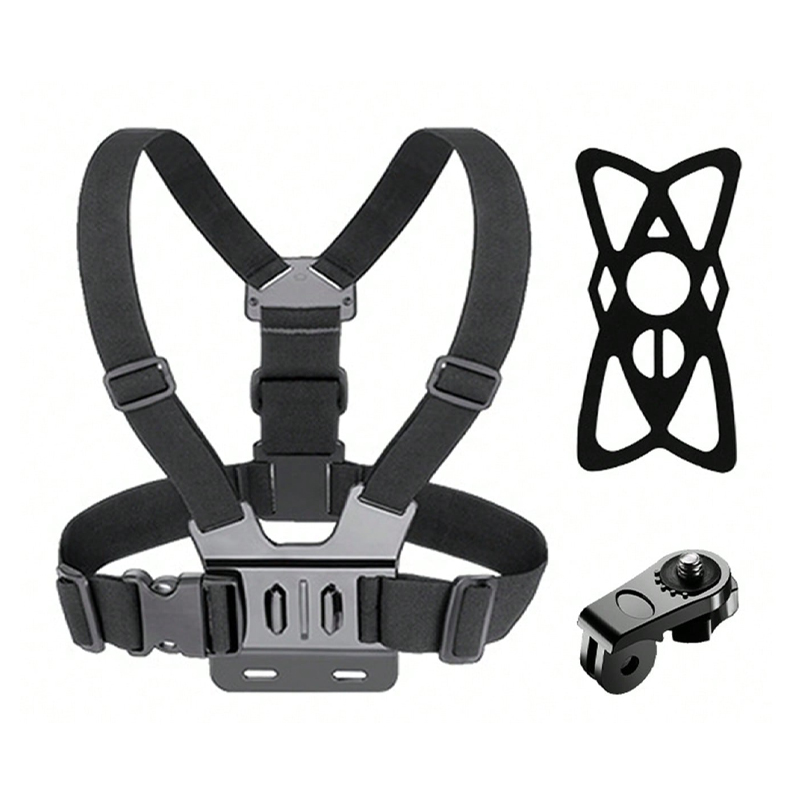 6 in 1 Action Camera mobile phone chest mount