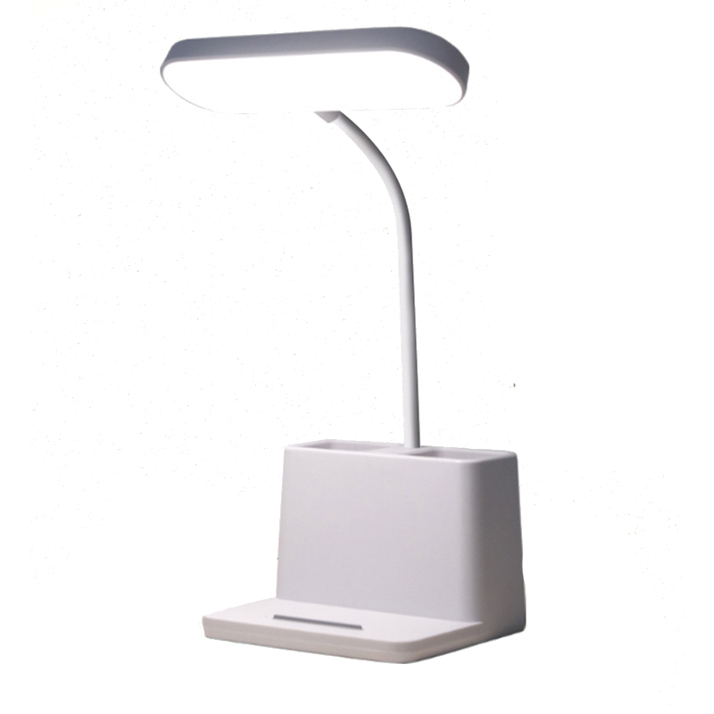 LED Desk Lamps Touch Table Lights with Pen Container Case with Phone Holder Night Light for Study Reading Lamp