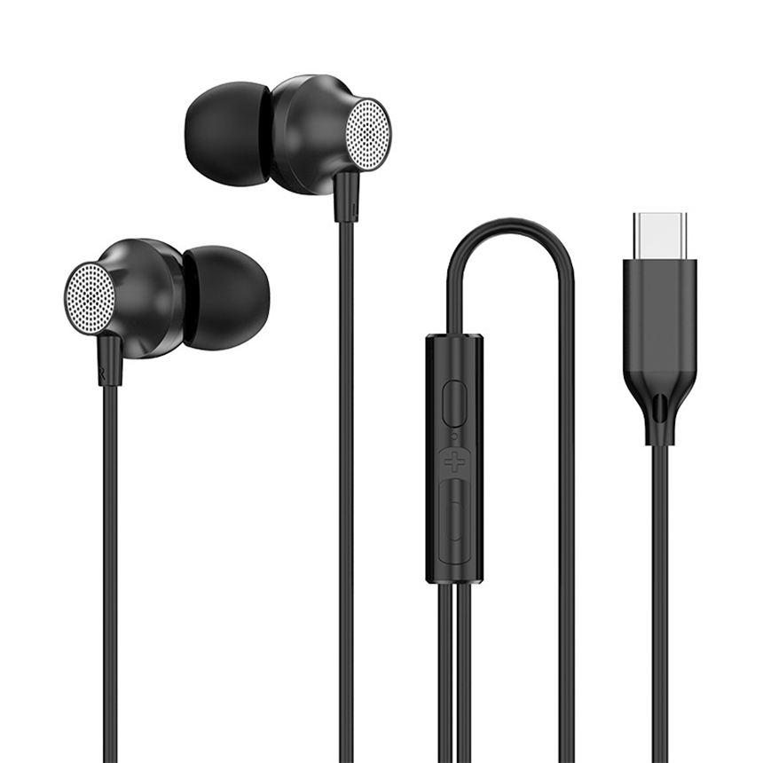 In Ear Wired Earphones For IPhone Android With Built-in Remote To Control Music Call Volume