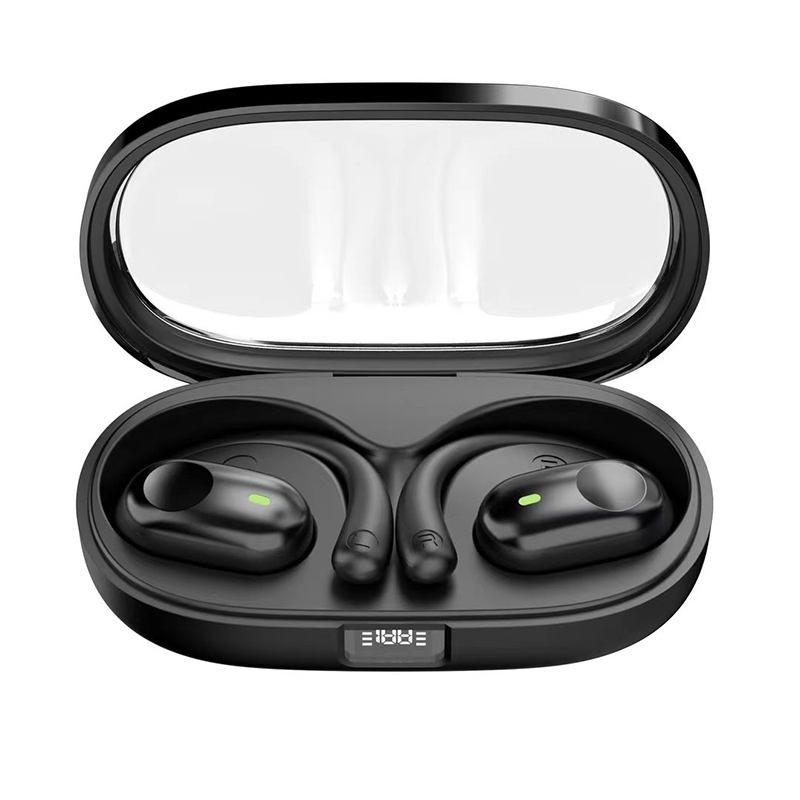 TWS Wireless Earphones Earhook Sports Running Gaming Waterproof Twin TWS Headset Earhook
