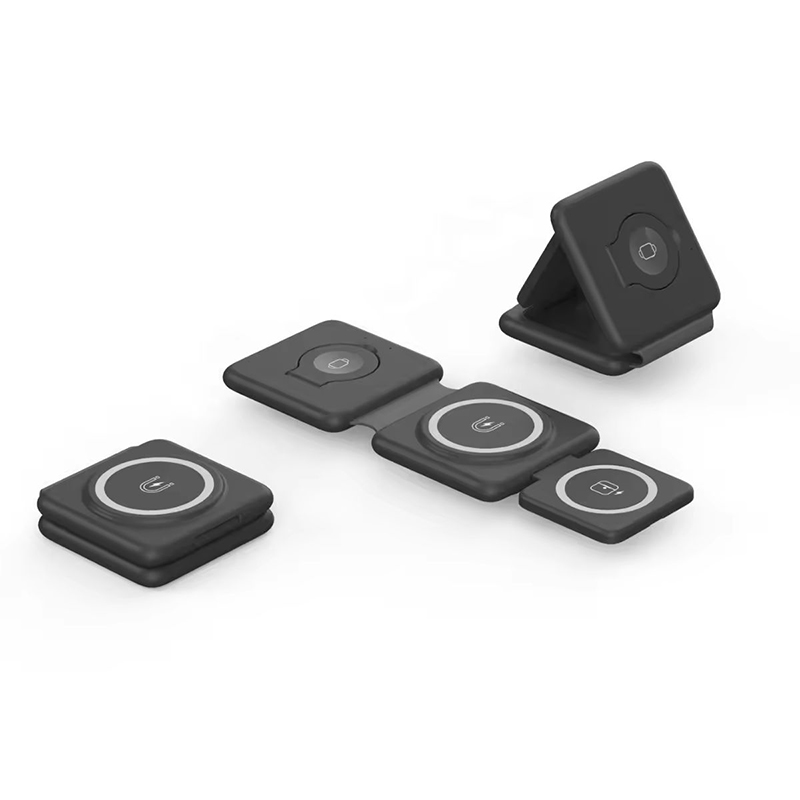 Wireless Charger 15w Fast Wireless Charging Stand Station QC3.0 Portable Wireless Charger Hot Selling Magnetic 3 in 1