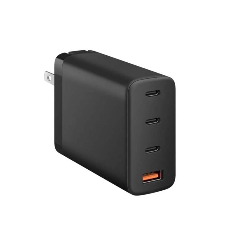 GaN Fast Charger PD 100w Travel AdapterPD+QC Fast Charger Type C Wall Charger EU UK US 3 Type-C USB 3.0