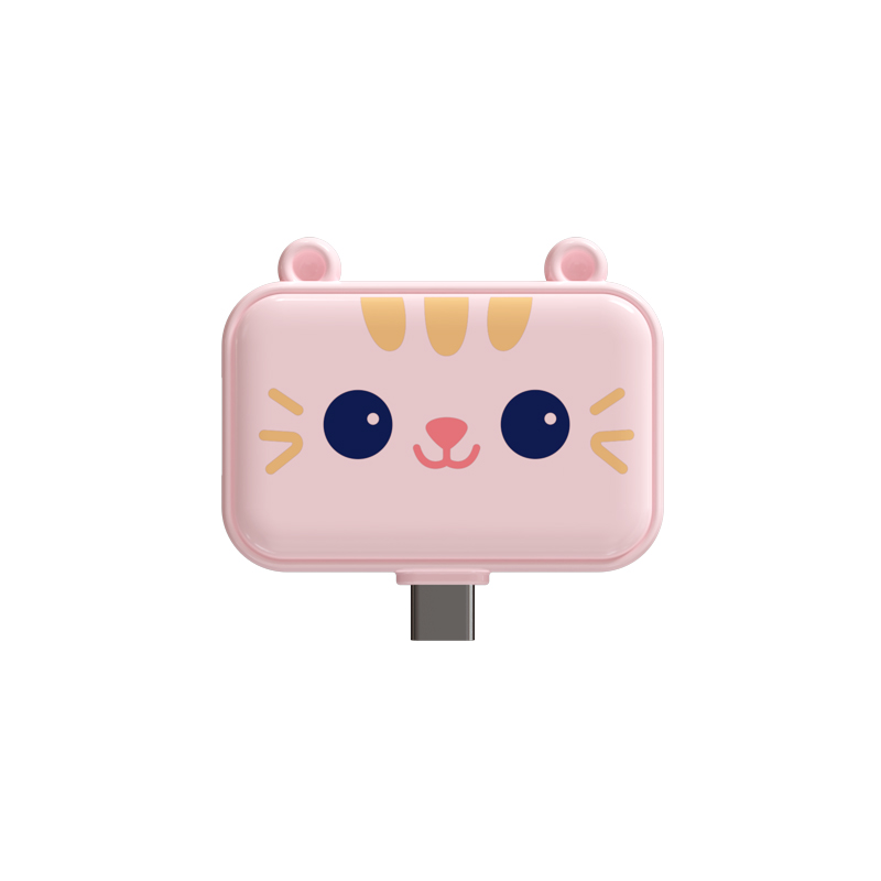  3 In 1 Docking Station With Private Mode Cat Design