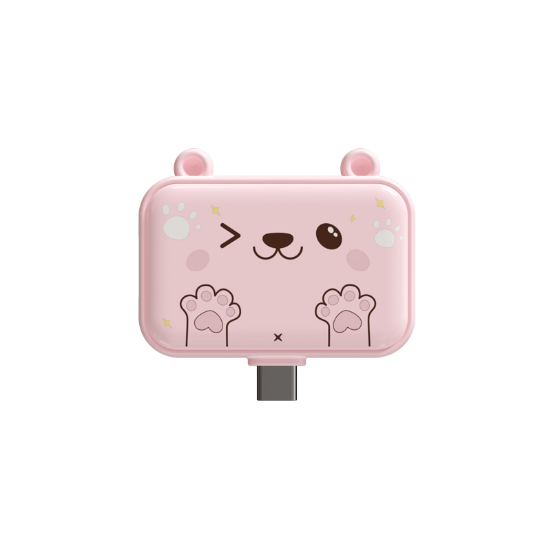3 In 1 Docking Station With Private Mode Cat Design