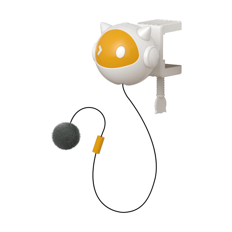Smart Interactive Automatic Cat Toy Feather Teaser Funny Ball Type Pet Toy